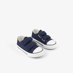 OSITO ZAPATOS Baby's Navy Canvas Sneakers