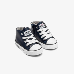 OSITO ZAPATOS Baby's Navy Napa Boots