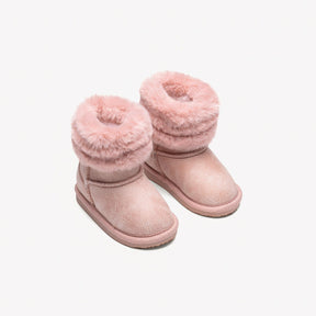 OSITO ZAPATOS Baby's Pink Fur Australian Boots