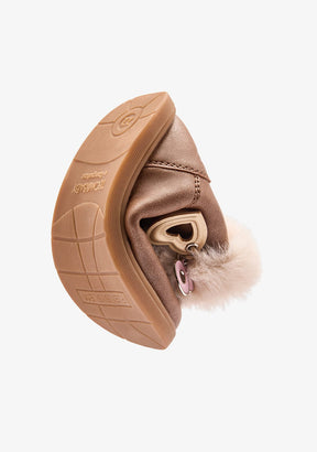 OSITO ZAPATOS / BOTAS Y BOTINES Bronze Charm Fur Boots