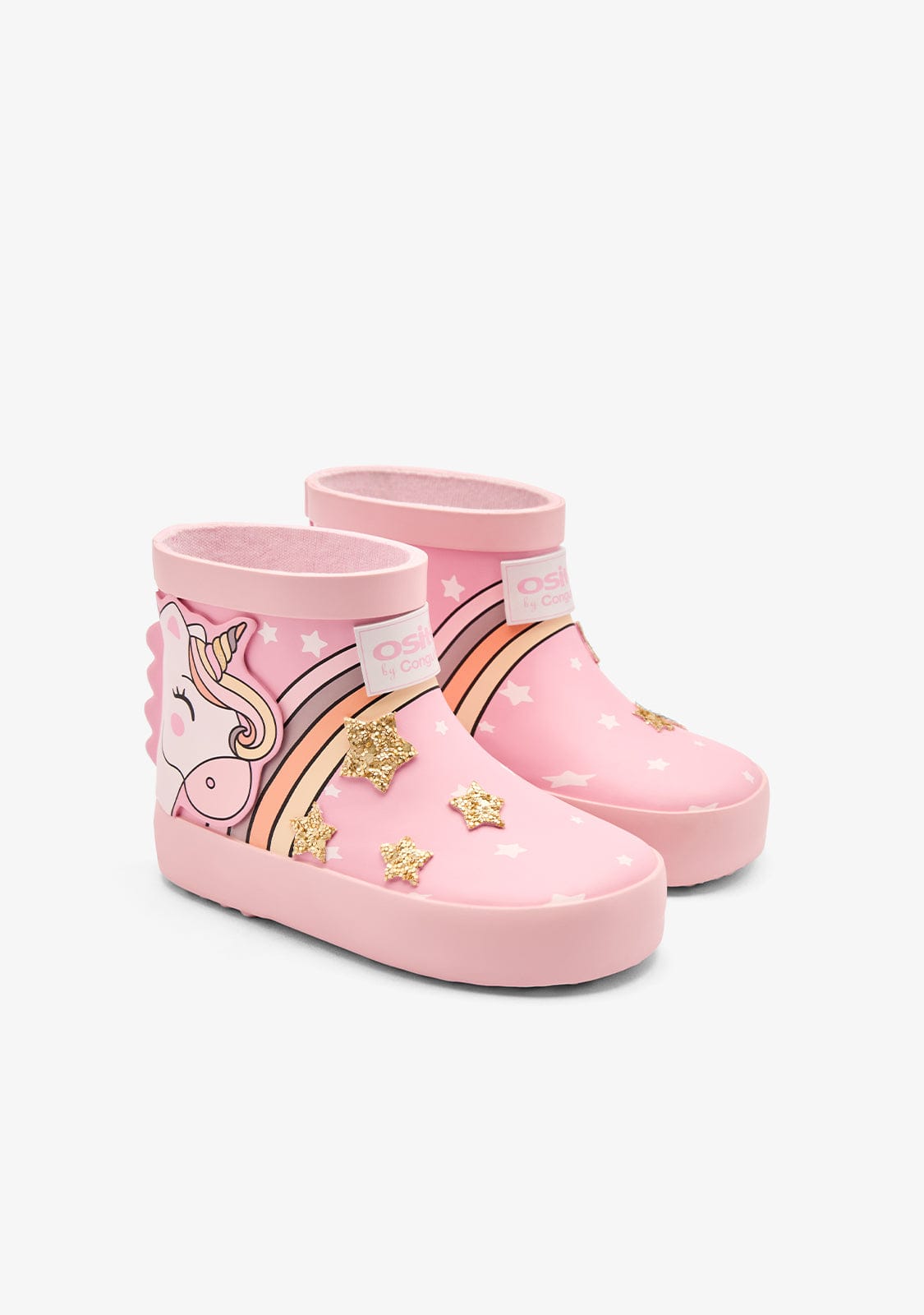 OSITO ZAPATOS / BOTAS Y BOTINES / LLUVIA Pink Rain Unicorn Boots