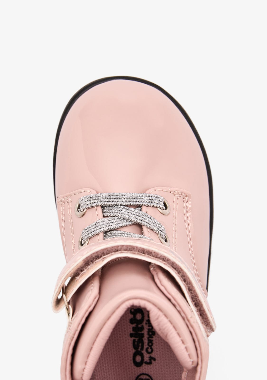 OSITO ZAPATOS / BOTAS Y BOTINES Pink / Silver Strap Heart Boots
