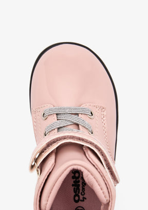 OSITO ZAPATOS / BOTAS Y BOTINES Pink / Silver Strap Heart Boots