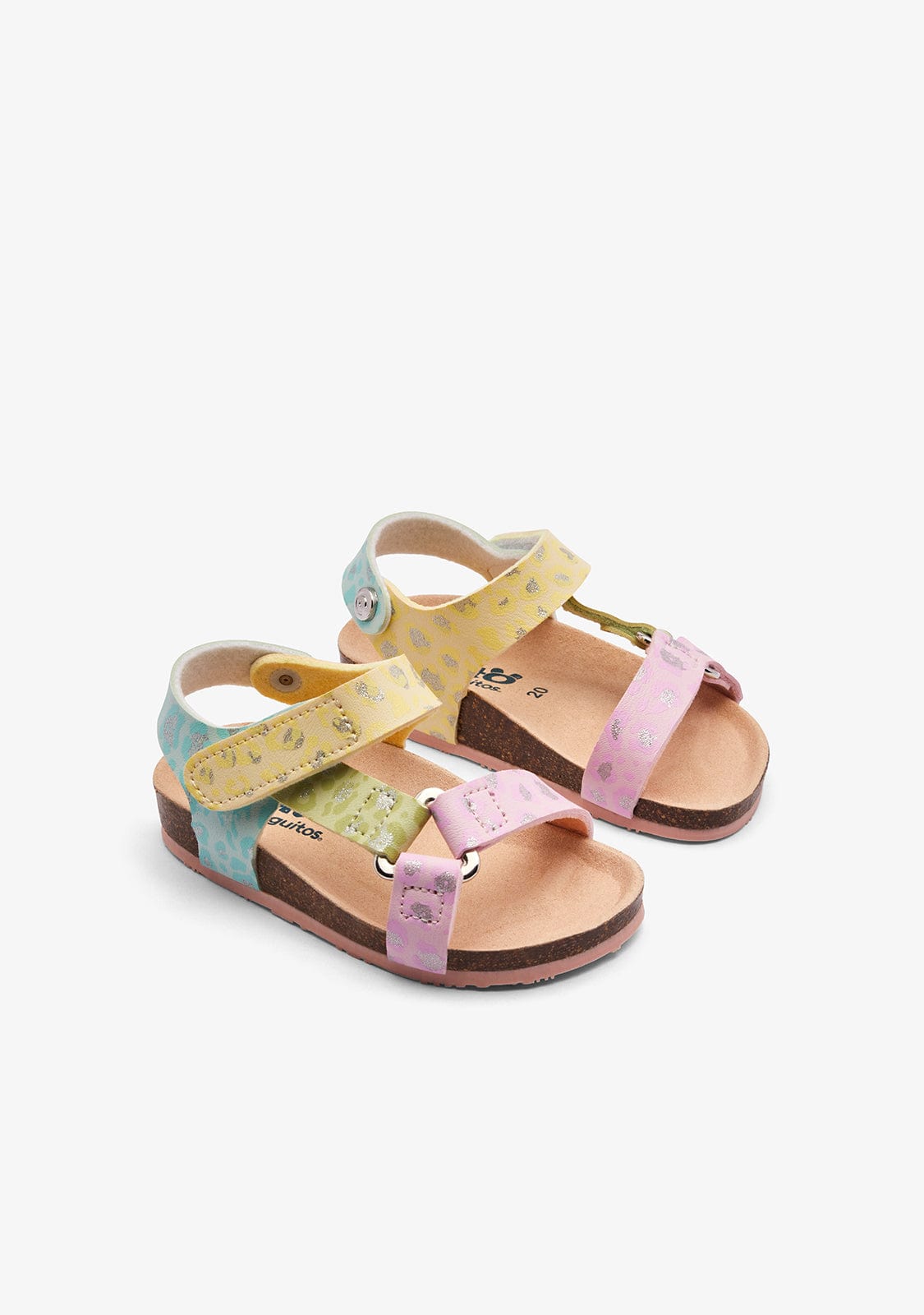 OSITO ZAPATOS / SANDALIAS Leo / Multi Glitter Bio Strips Sandals