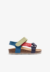 OSITO ZAPATOS / SANDALIAS Multi / Navy Bio Strips Sandals