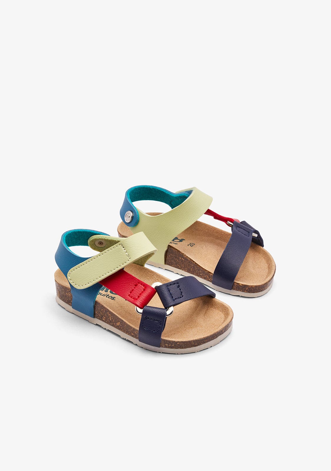 OSITO ZAPATOS / SANDALIAS Multi / Navy Bio Strips Sandals