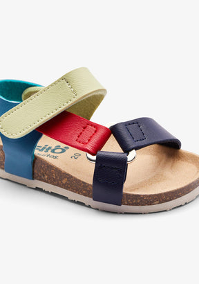 OSITO ZAPATOS / SANDALIAS Multi / Navy Bio Strips Sandals