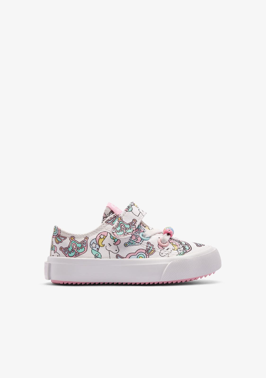 OSITO ZAPATOS / SNEAKERS Multicolour Unicorn Print Canvas Sneakers