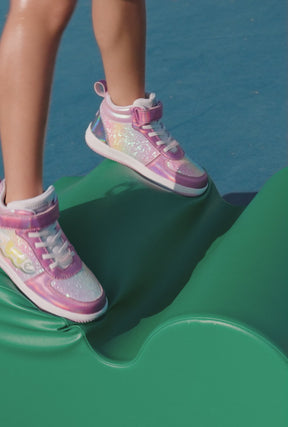 Rosa High Light Turnschuhe