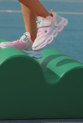 Regenbogen Einhornlichter Sneaker