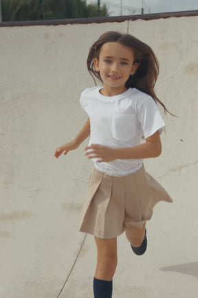 Chaussures d'école à fleurs Indestructibles Navy pour fille