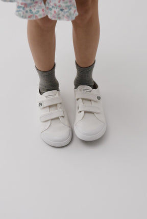 Zapatillas Goflex Barefoot Lona Blanca