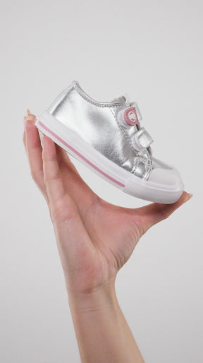 Silver Respectful Low Sneakers