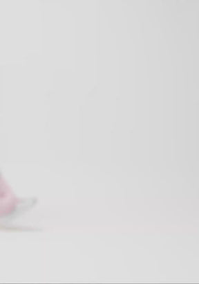 Silver Light-Up Heart Sneakers