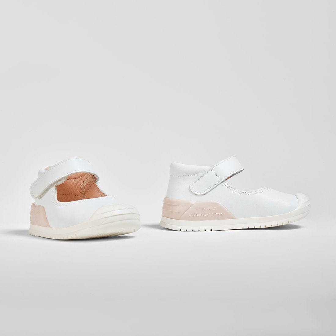 TECNOBABY Shoes Baby's White onMicro® Mary Janes