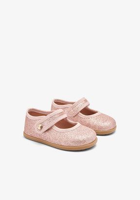 TECNOBABY ZAPATOS / BAILARINAS Pink Respectful Glitter Mary Janes