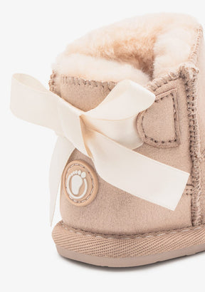 TECNOBABY ZAPATOS / BOTAS Y BOTINES / AUSTRALIANA Gold Respectful Bow Australian Boots