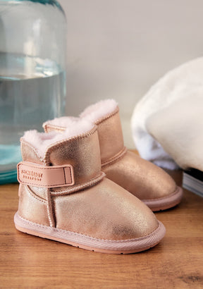 TECNOBABY ZAPATOS / BOTAS Y BOTINES / AUSTRALIANA Pink Metallic Respectful Australian Boots