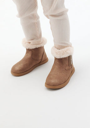 TECNOBABY ZAPATOS / BOTAS Y BOTINES / AUSTRALIANA Tan Fur Respectful Australian Boots