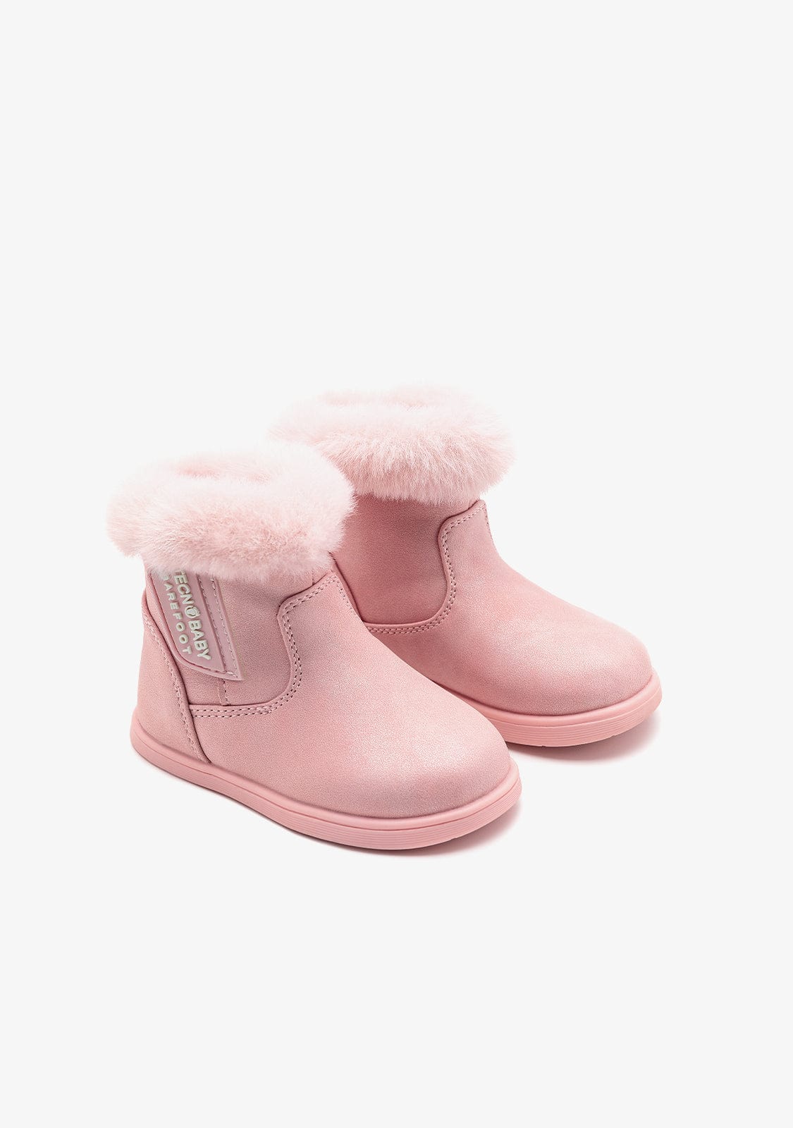 TECNOBABY ZAPATOS / BOTAS Y BOTINES / BAREFOOT Pink Respectful Plush Boots