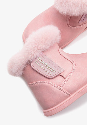 TECNOBABY ZAPATOS / BOTAS Y BOTINES / BAREFOOT Pink Respectful Plush Boots