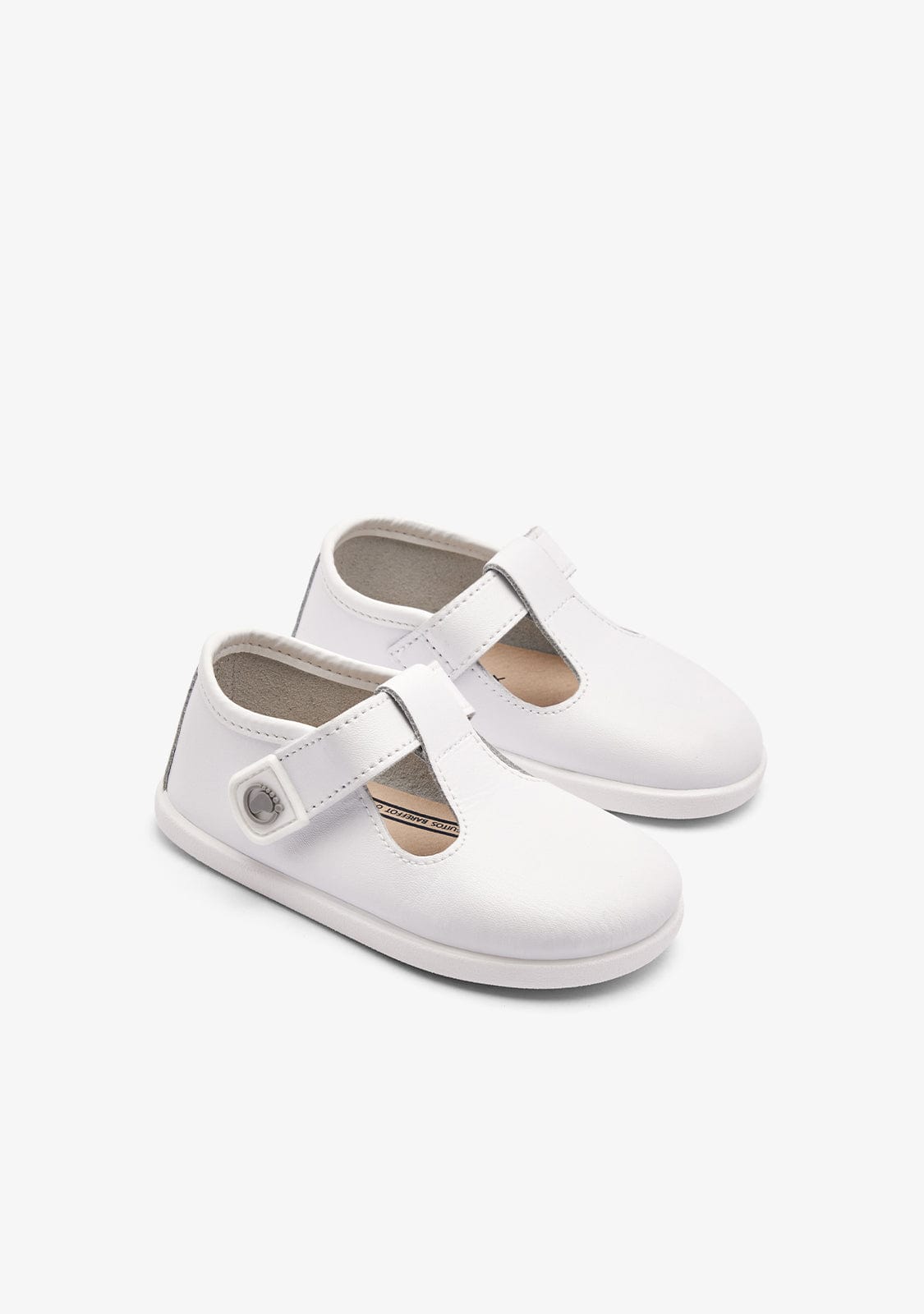 TECNOBABY ZAPATOS / SANDALIAS / TIRAS Baby´s White Respectful Mary Janes