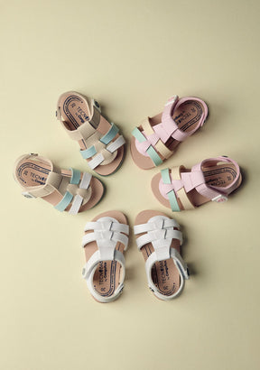 TECNOBABY ZAPATOS / SANDALIAS / TIRAS Beige / Multi Champion Respectful Sandals