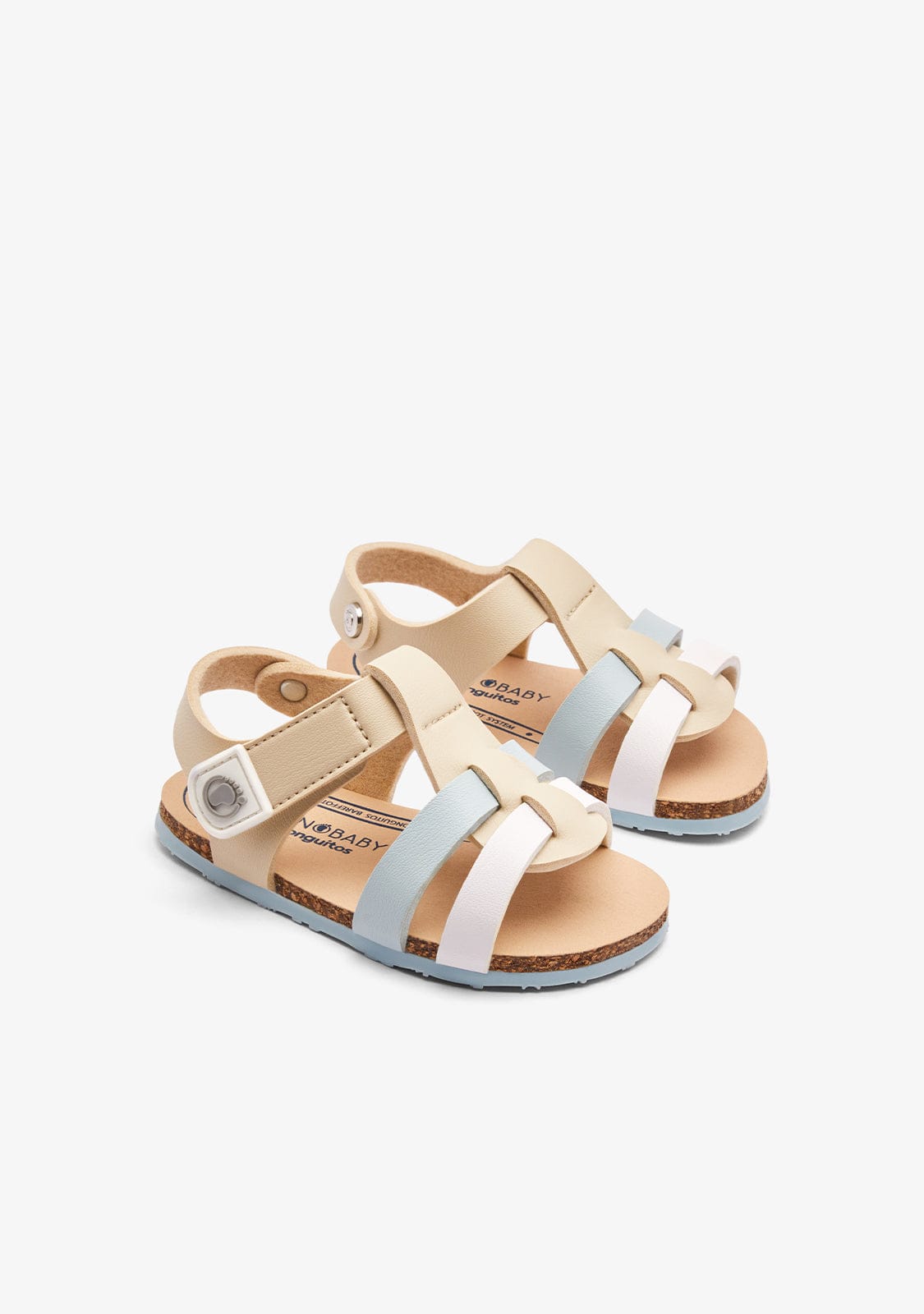 TECNOBABY ZAPATOS / SANDALIAS / TIRAS Beige / Multi Champion Respectful Sandals