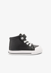 TECNOBABY ZAPATOS / SNEAKERS / BASKET Black Respectful High Strap Sneakers