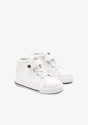 TECNOBABY ZAPATOS / SNEAKERS / BASKET Off White Respectful High Strap Sneakers