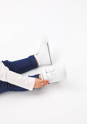 TECNOBABY ZAPATOS / SNEAKERS / BASKET Off White Respectful High Strap Sneakers