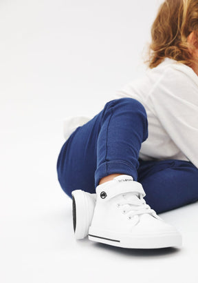 TECNOBABY ZAPATOS / SNEAKERS / BASKET Off White Respectful High Strap Sneakers