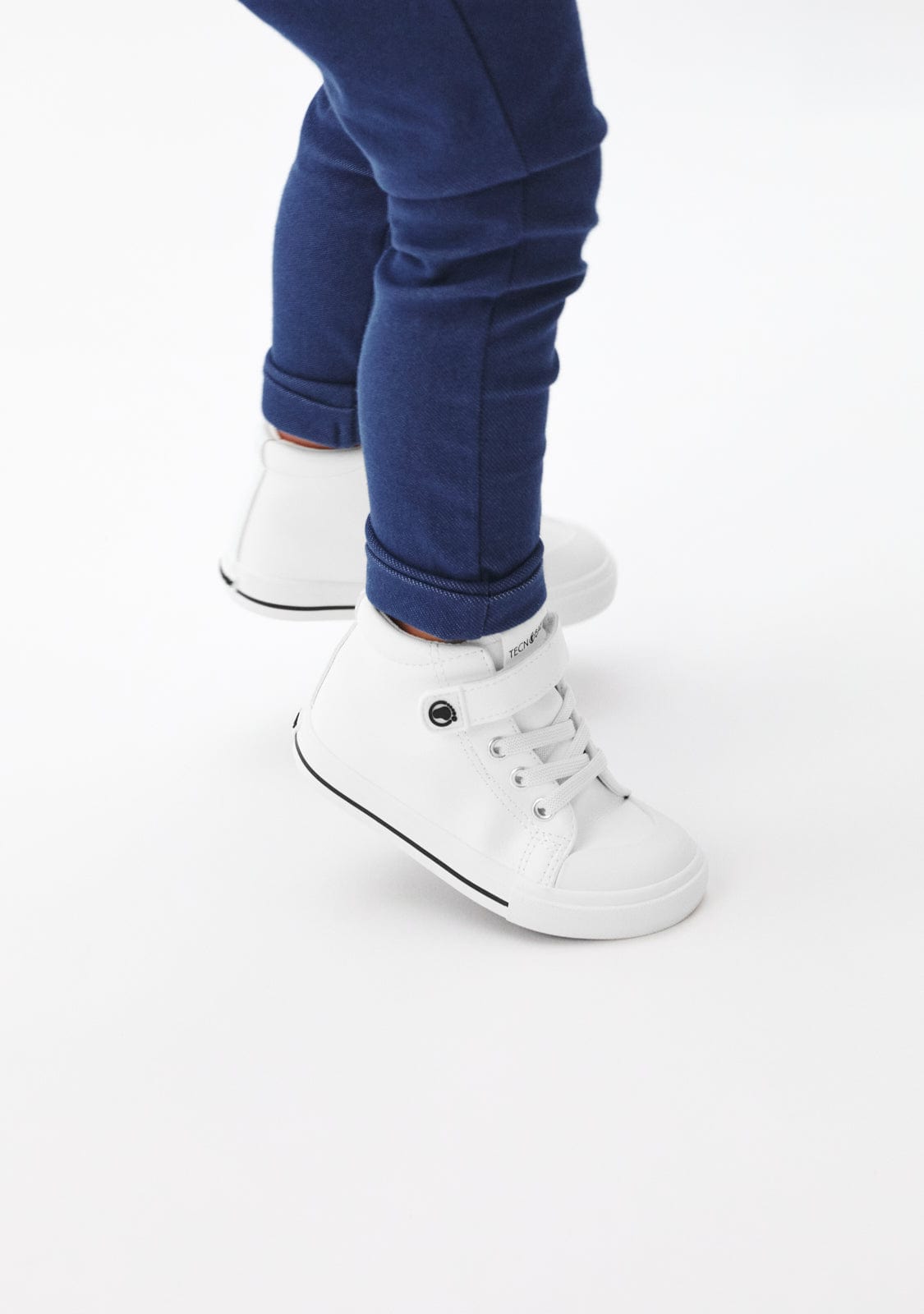 TECNOBABY ZAPATOS / SNEAKERS / BASKET Off White Respectful High Strap Sneakers