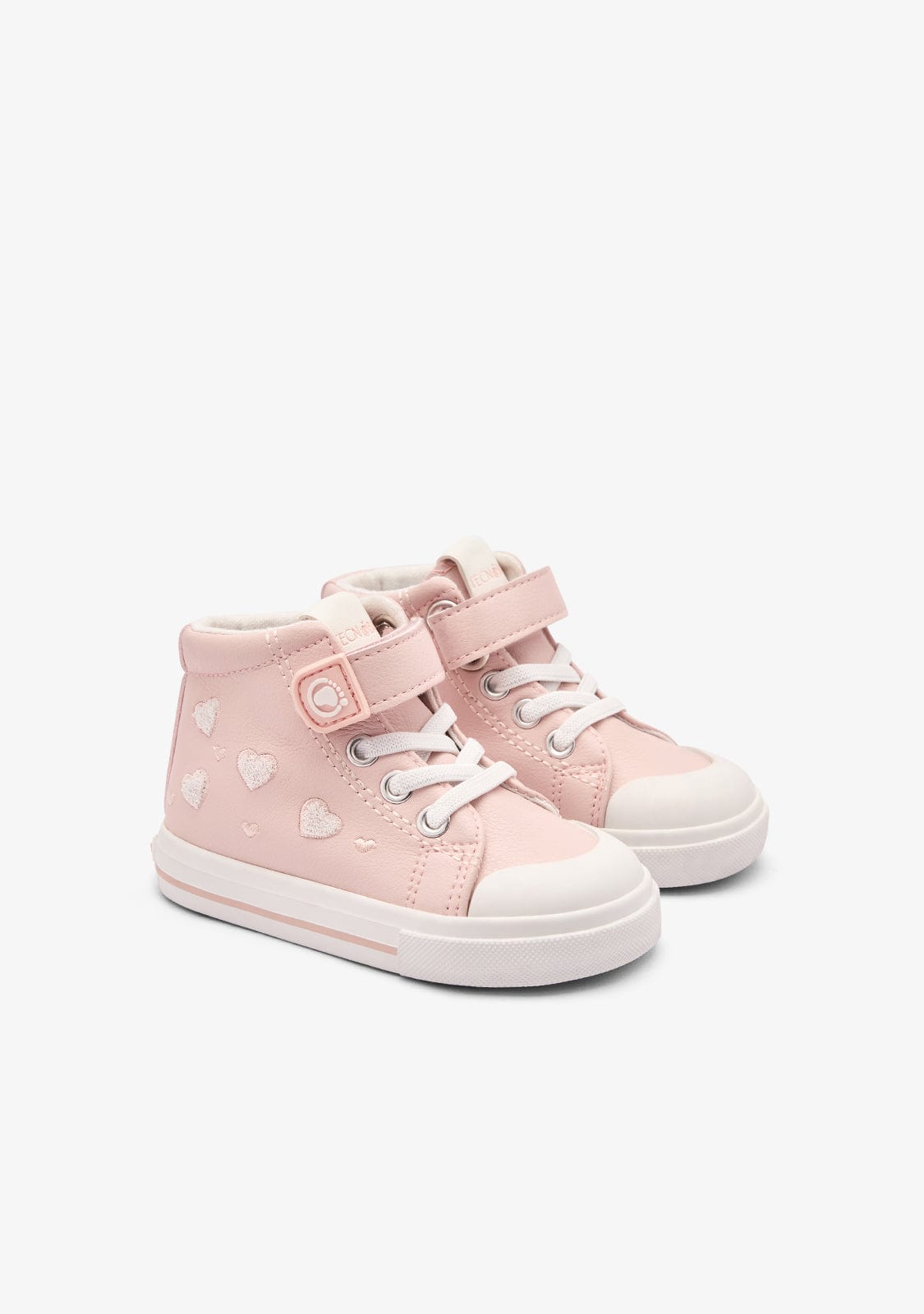 TECNOBABY ZAPATOS / SNEAKERS / BASKET Pink Respectful Heart High Sneakers