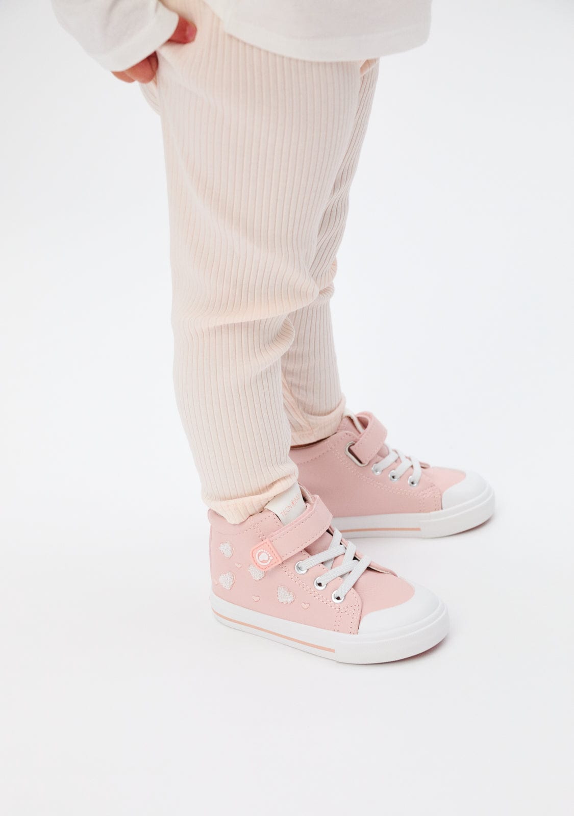 TECNOBABY ZAPATOS / SNEAKERS / BASKET Pink Respectful Heart High Sneakers