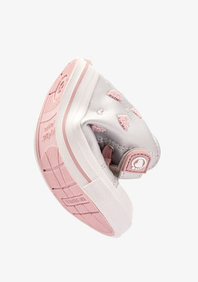 TECNOBABY ZAPATOS / SNEAKERS / BASKET Silver Respectful Heart High Sneakers