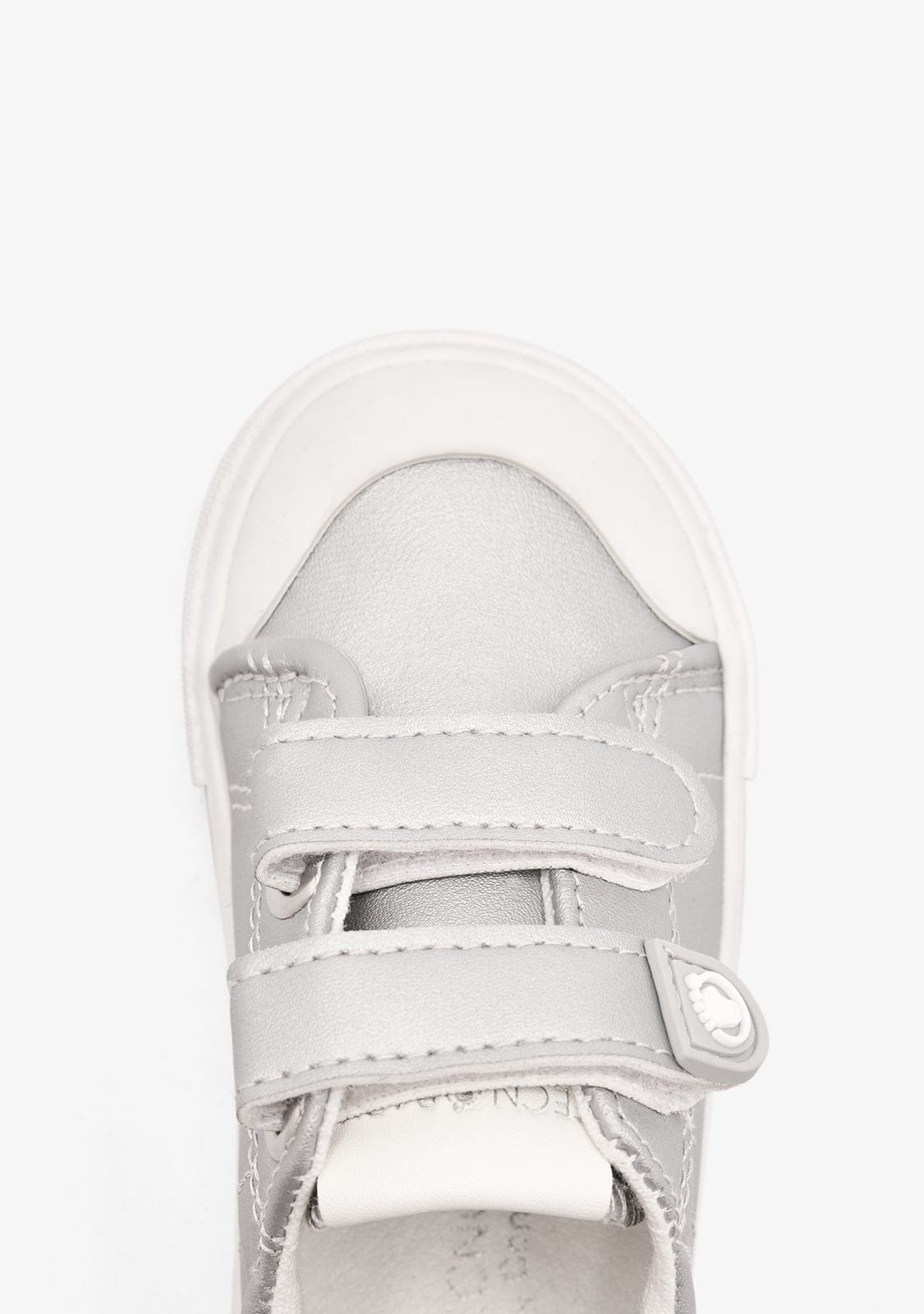 TECNOBABY ZAPATOS / SNEAKERS / BASKET Silver Respectful Low Double Strap Sneakers