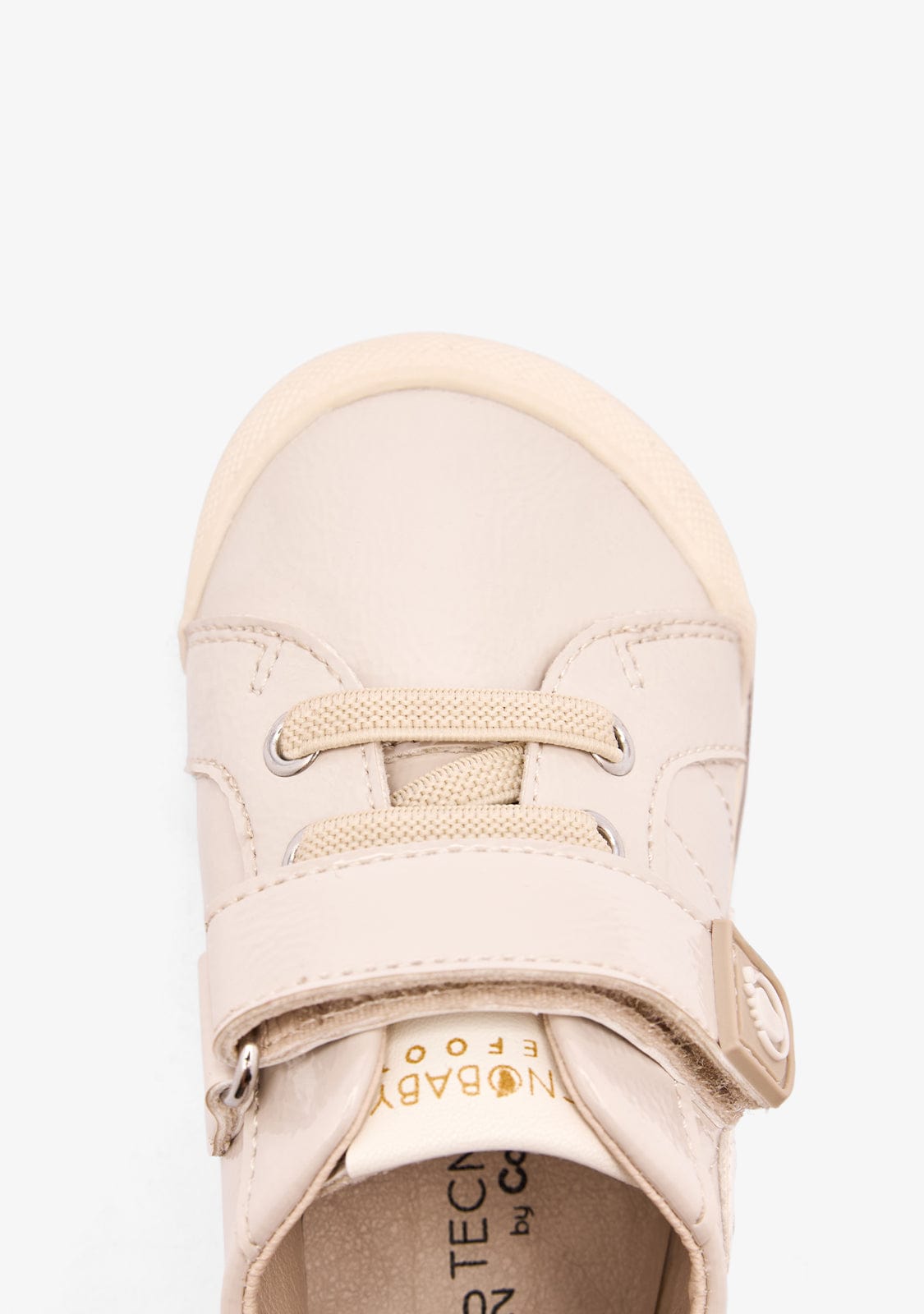 TECNOBABY ZAPATOS / SNEAKERS Beige Respectful Hearts Patent Casual Sneakers