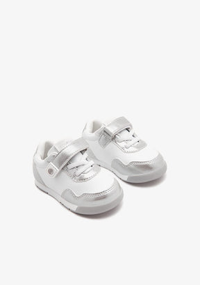 TECNOBABY ZAPATOS / SNEAKERS / JOGGING Silver Respectful Sneakers