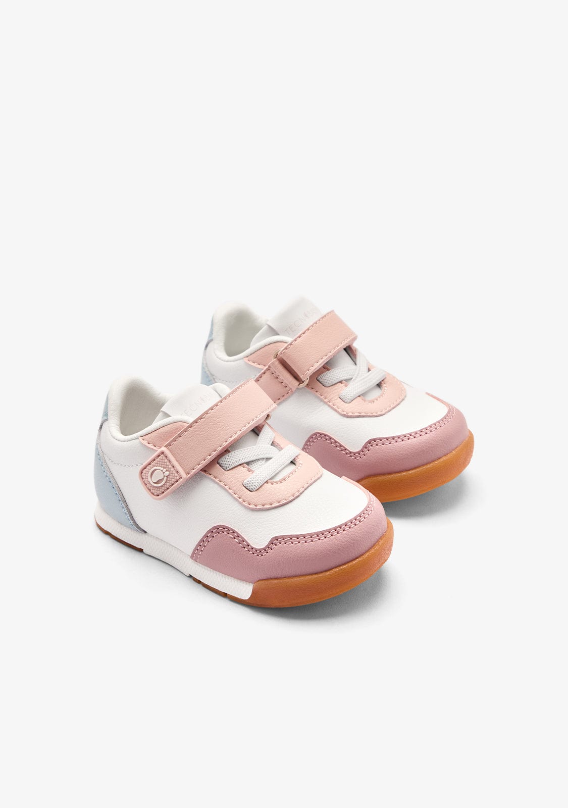 TECNOBABY ZAPATOS / SNEAKERS Multi/Pink Logo Respectful Skeakers