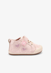 TECNOBABY ZAPATOS / SNEAKERS Pink Respectful Hearts Patent Casual Sneakers